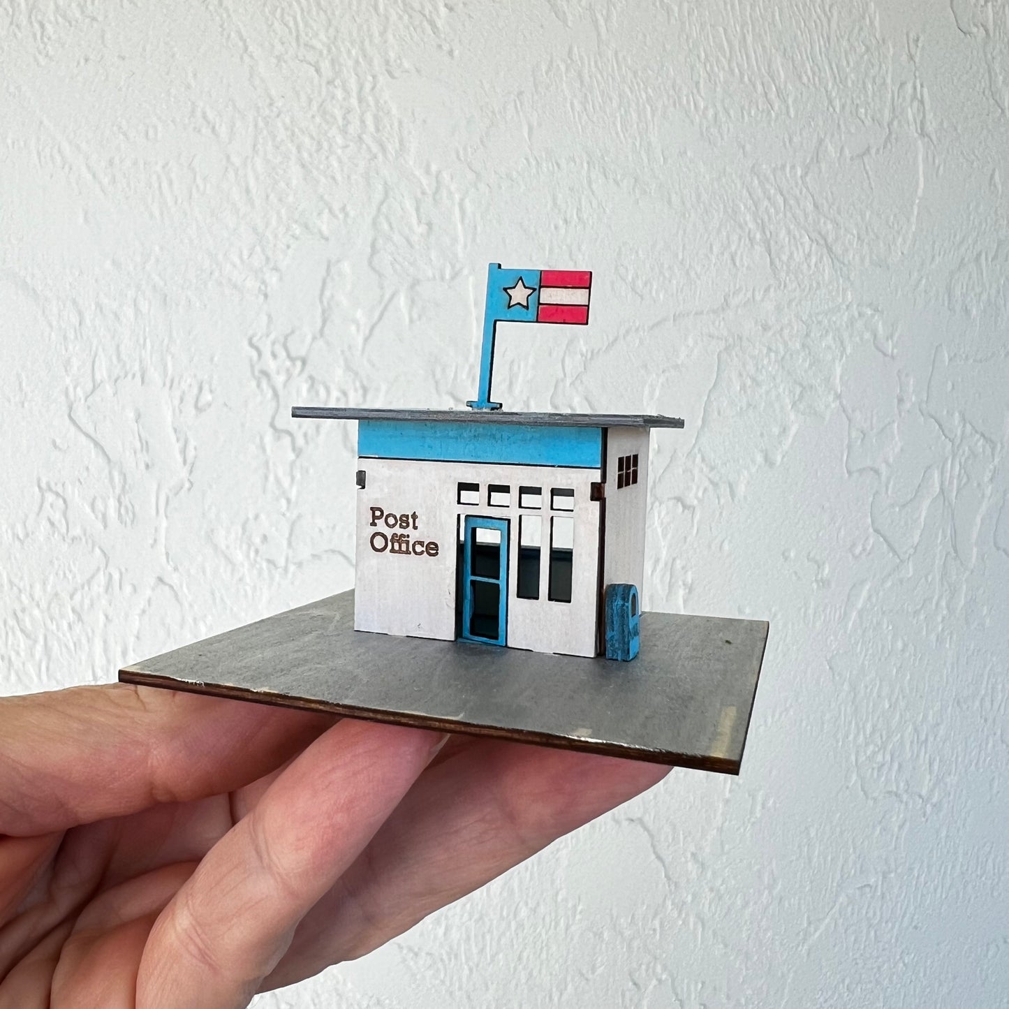 The Post Office, Mini Town Building Kits 1:144