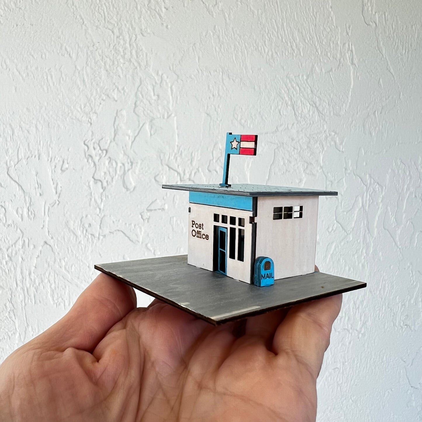 The Post Office, Mini Town Building Kits 1:144